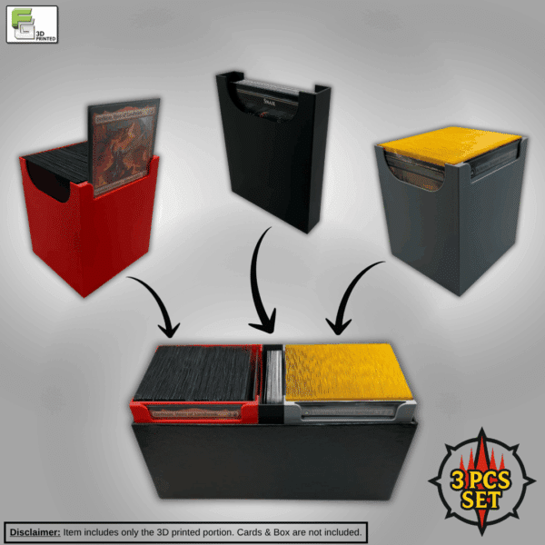 Explanation of the 3 parts that fit into the commander bundle box bundle