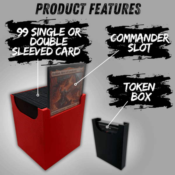 Product features shown for the bundle box inserts in the bundle box commander inserts