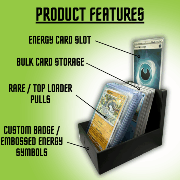Product features for large energy break stands
